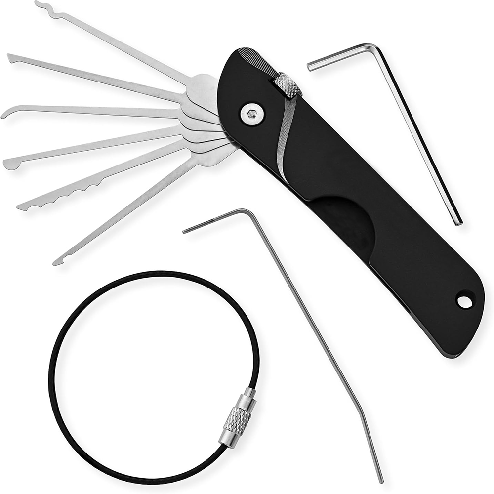 Lock Picking Set - Conjunto compacto de ferramentas para abrir