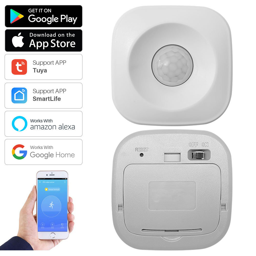 Home Security Alarm System - Tuya Smart WiFi Sensor de Movimento