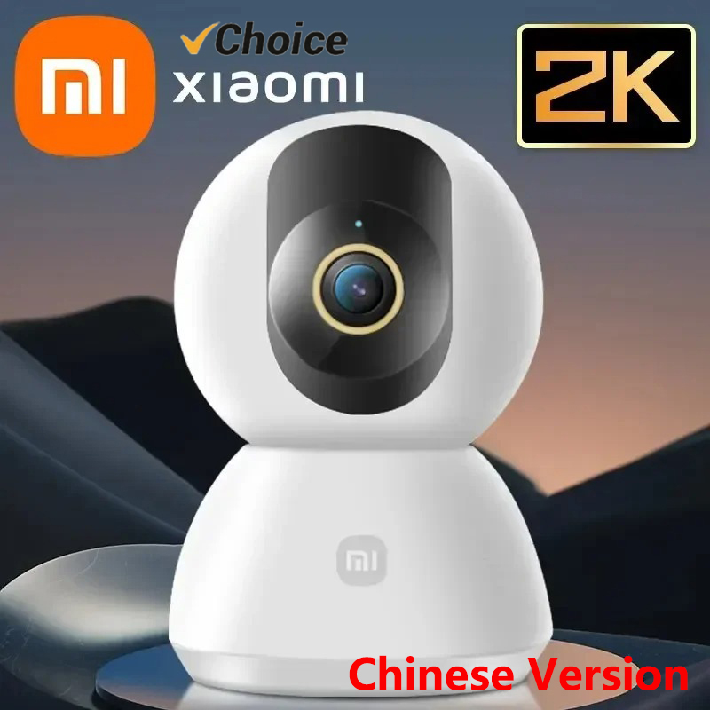 Home Security Camera Xiaomi - Câmera Inteligente Original Xiaomi 2K 1296P