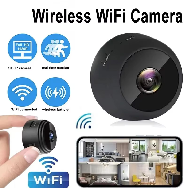 Home Security Video Cameras - Nova câmera a9 wifi 1080p hd