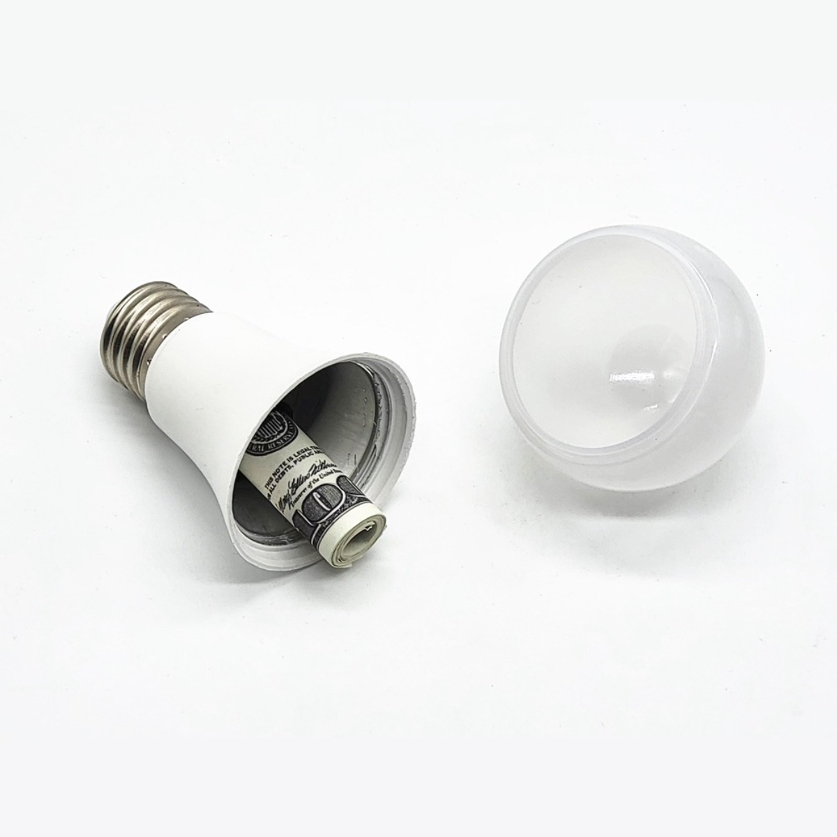 Home Security Product - Grande capacidade lâmpada escudo escondido compartimento