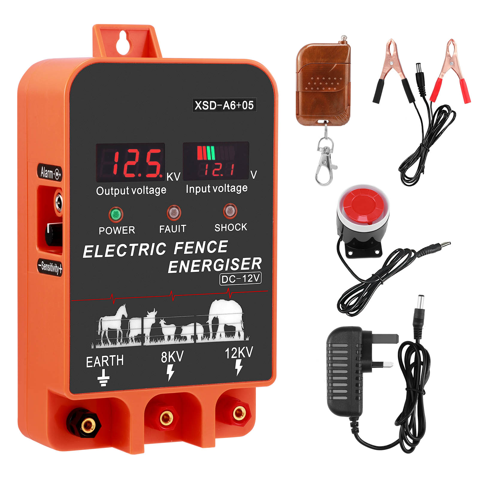 Home Security Electric Fence - Eletrificador Inteligente para Cerca Elétrica com