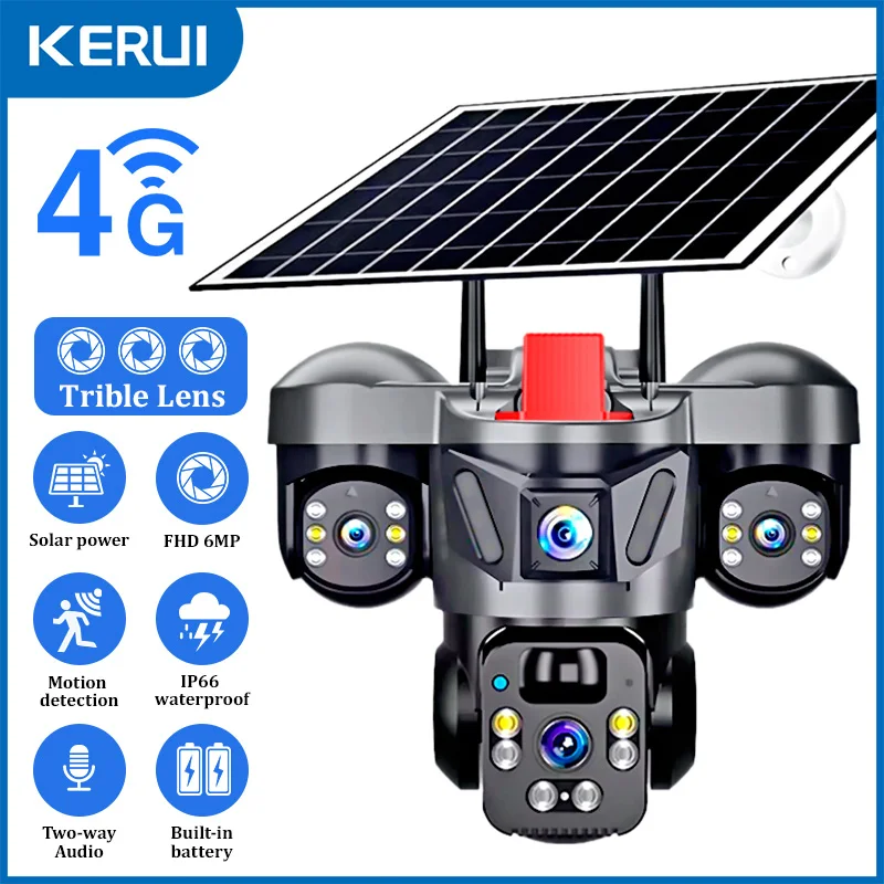 Home Security Product - Kerui ao ar livre ptz 6mp