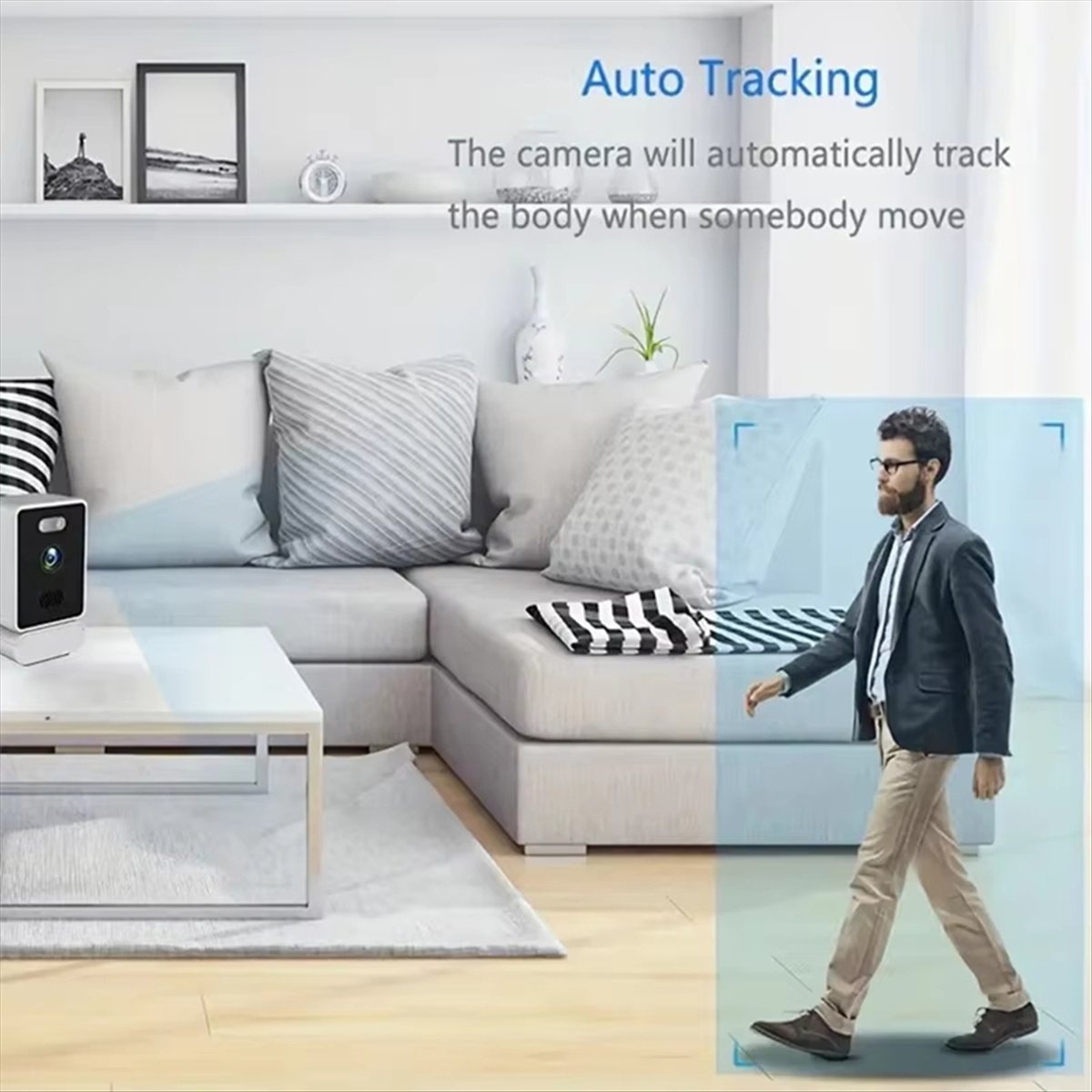 Home Security Video Cameras - Câmera IP HD A73T Sem Fio