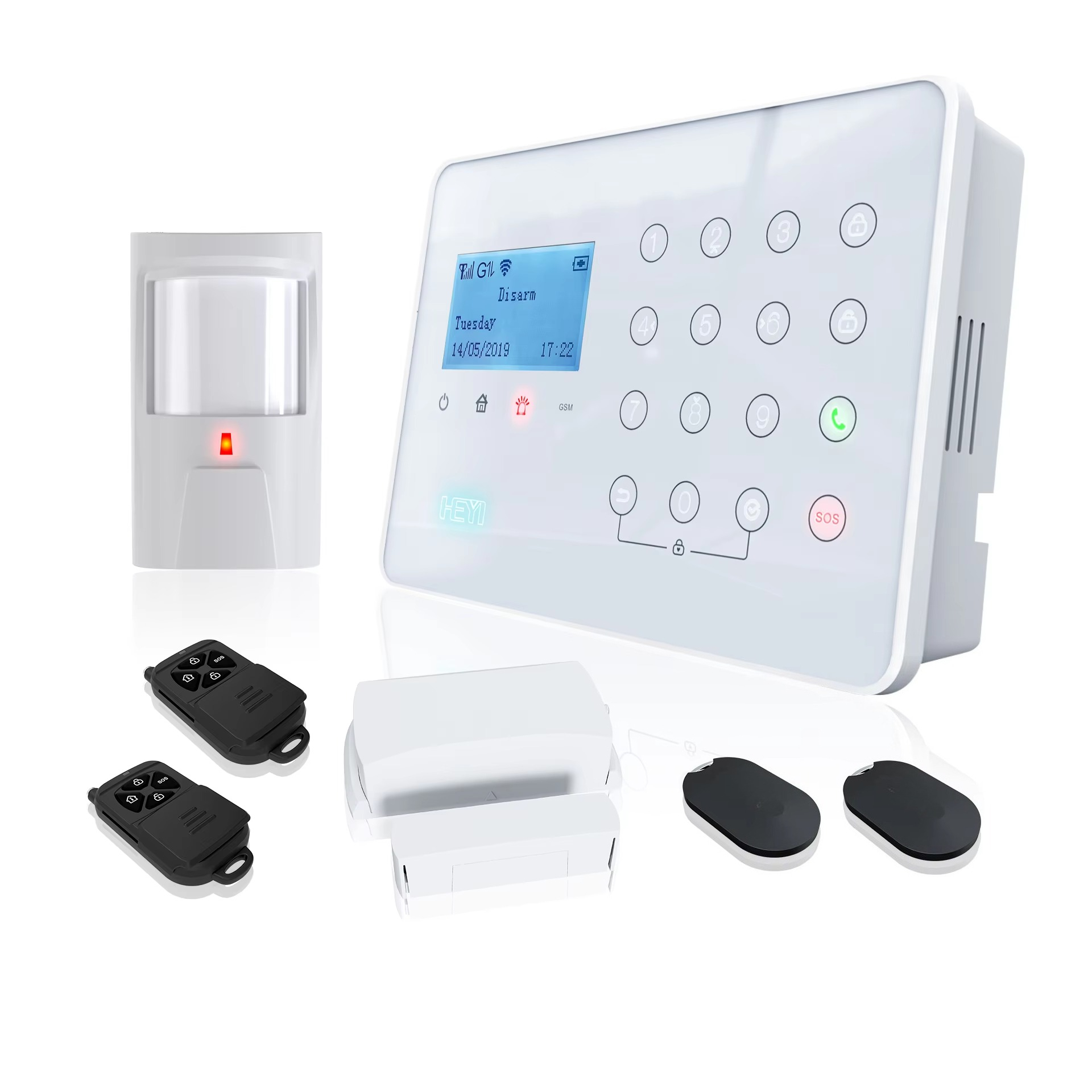 Home Security Alarm System - Sistema de alarme sem fio, sistemas