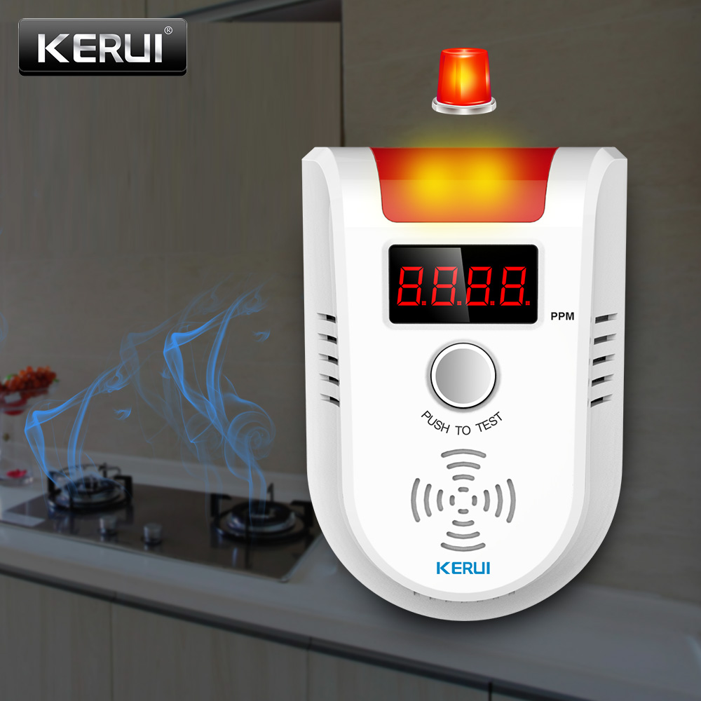 Kerui gd13 detector de gás lpg - Home Security System avaliação e preço