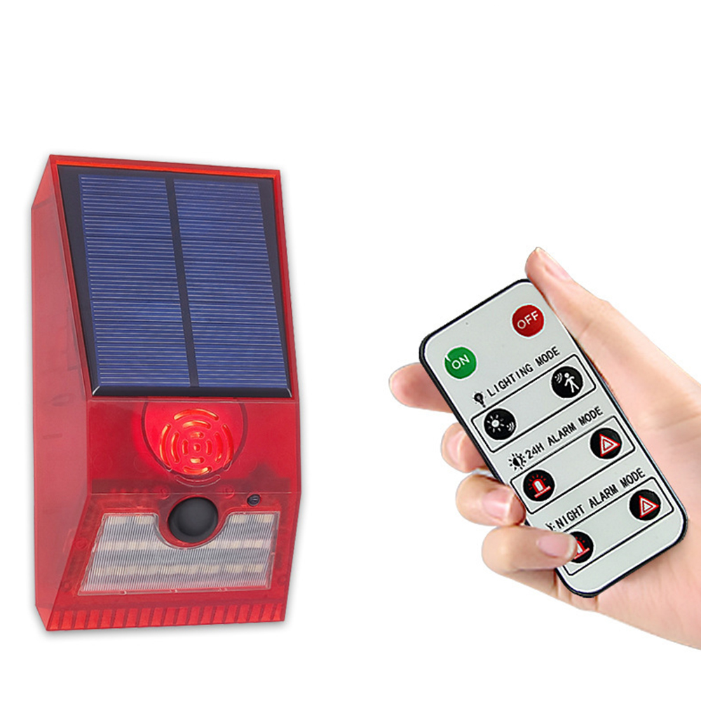 Luz de Alarme Solar Multifunci - Home Security Lights Outdoors avaliação e preço