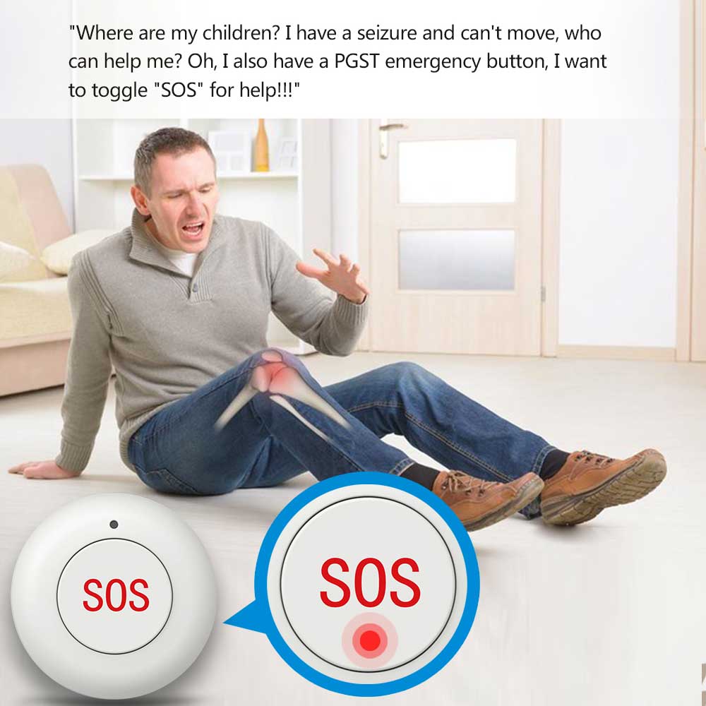 Botão SOS sem fio para casa in - Home Security Alarm System avaliação e preço