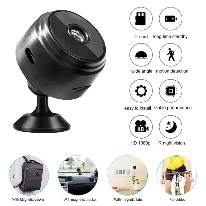 Câmera de Segurança A9 Mini Wi - Home Security Video Cameras avaliação e preço