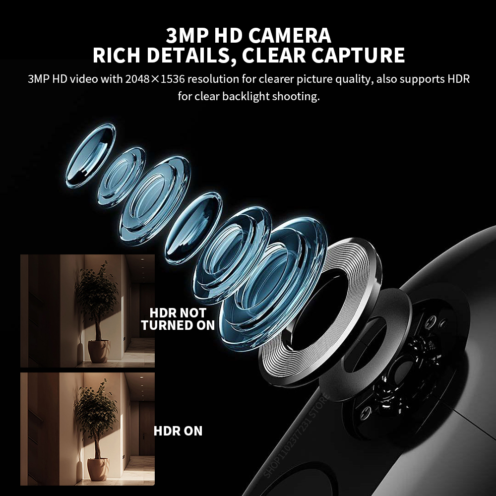 Xiaomi-Smart Cat Eye 2 Câmera  - Home Security Camera Xiaomi avaliação e preço
