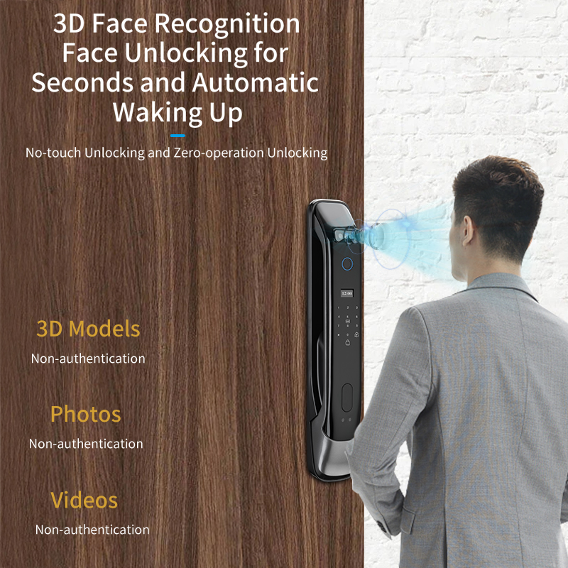 XSDTS DF03 3D Reconhecimento F - Home Security Door avaliação e preço