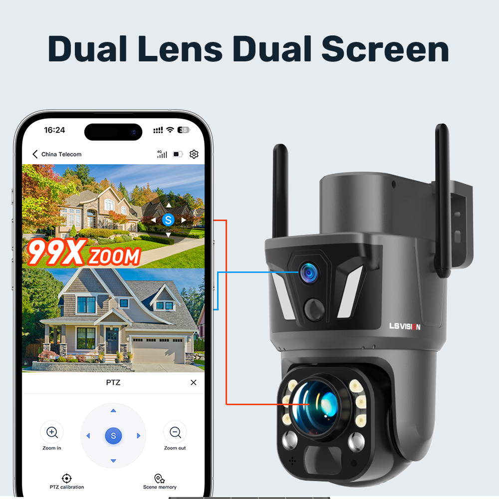 Câmeras de Vigilância Externa  - Home Security Product avaliação e preço