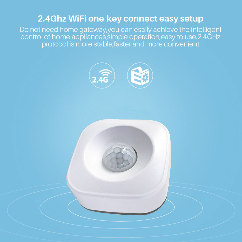 Tuya Smart WiFi Sensor de Movi - Home Security Alarm System avaliação e preço