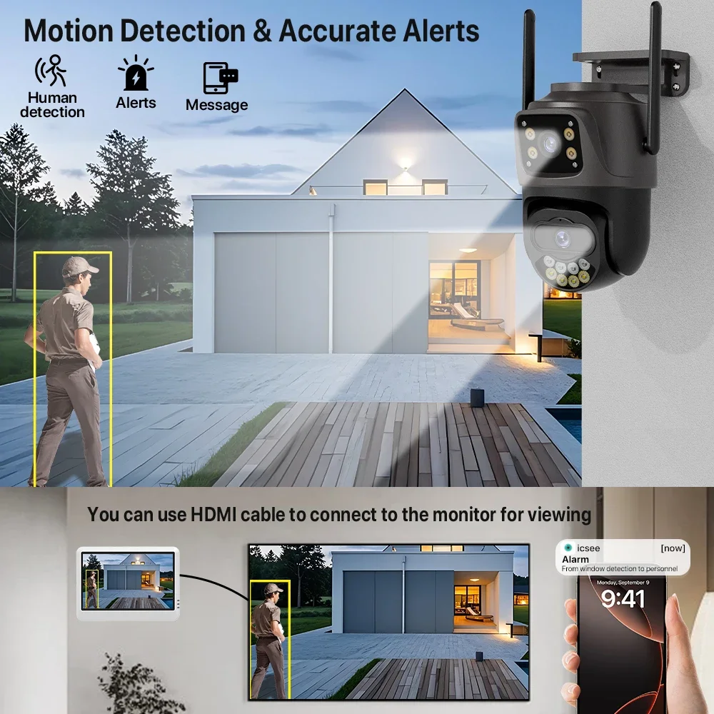 Kit de segurança com Wi-Fi e N - Home Security Wireless Cameras avaliação e preço