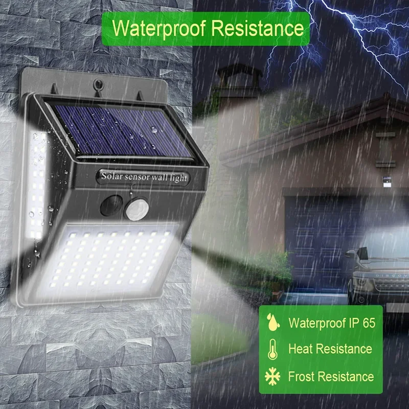Luz de Parede Solar com Sensor - Home Security Lights Outdoors avaliação e preço