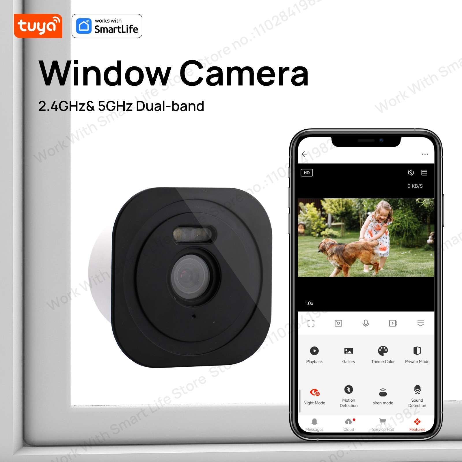Câmera de janela tuya de 3mp 2 - Home Security Camera Xiaomi avaliação e preço