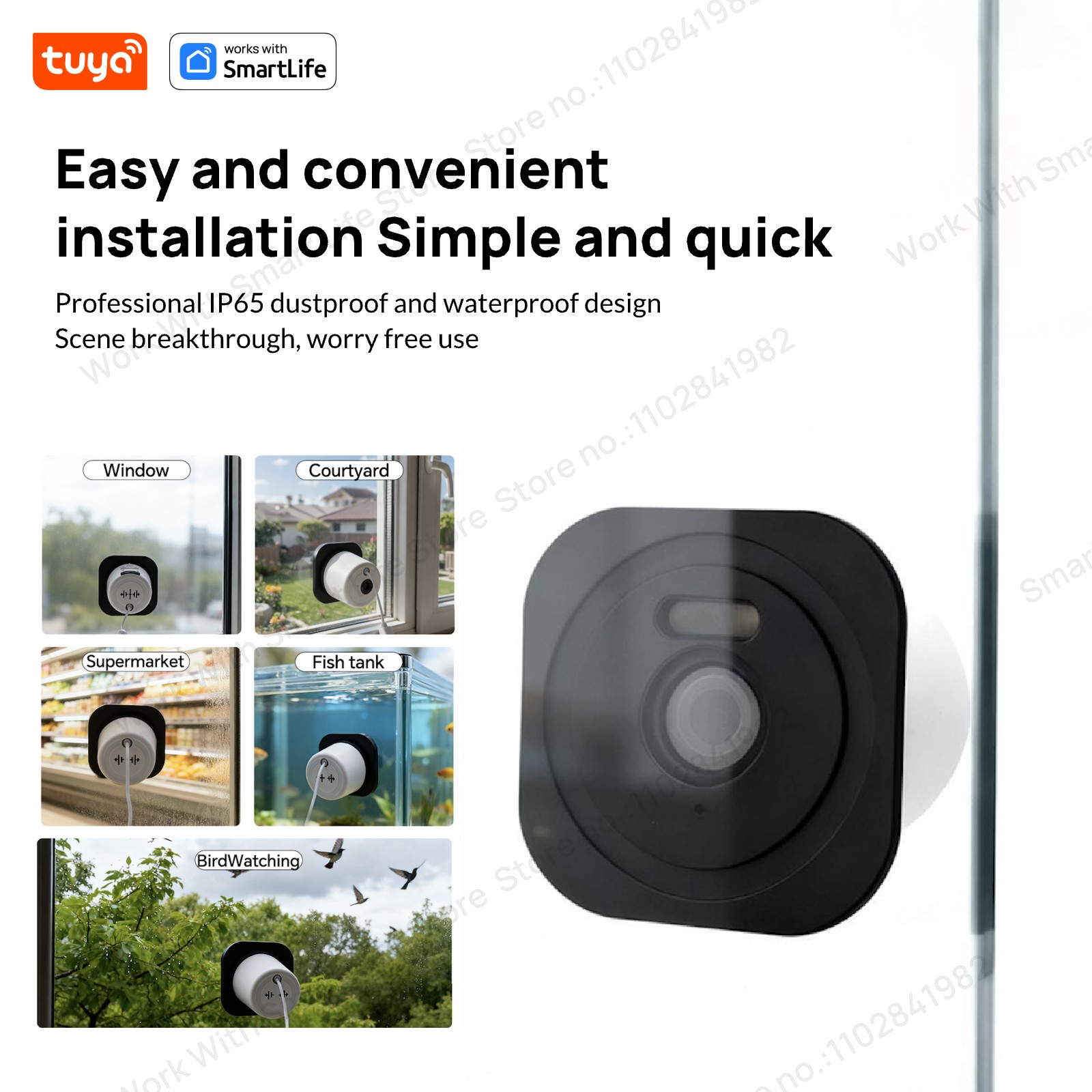 Câmera de janela tuya de 3mp 2 - Home Security Camera Xiaomi avaliação e preço