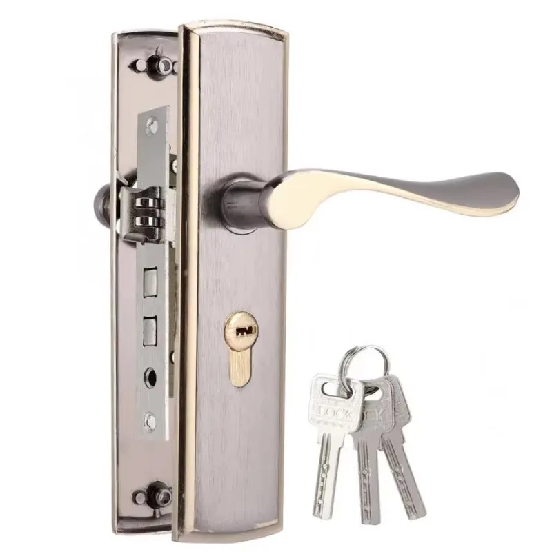 Silencioso Porta Handle Lock p - Home Security Product avaliação e preço