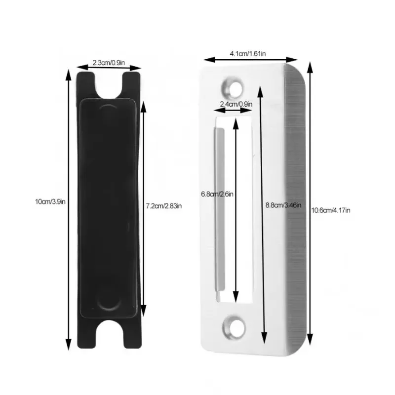 Silencioso Porta Handle Lock p - Home Security Product avaliação e preço