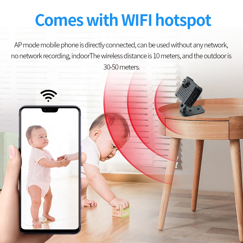 Câmera Mini Wi-Fi de Alta Qual - Home Security Video Cameras avaliação e preço