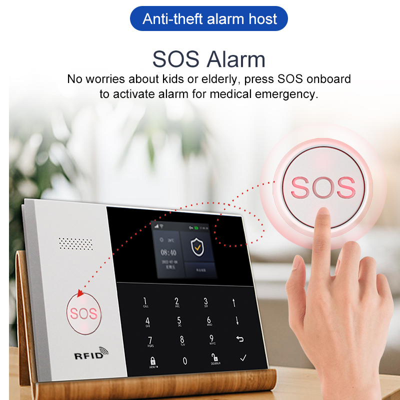 Kit de Sistema de Alarme de Se - Home Security Alarm System avaliação e preço