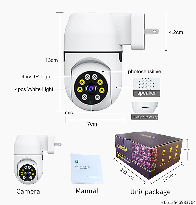 Câmera de Vigilância para Segu - Home Security Wireless Cameras avaliação e preço