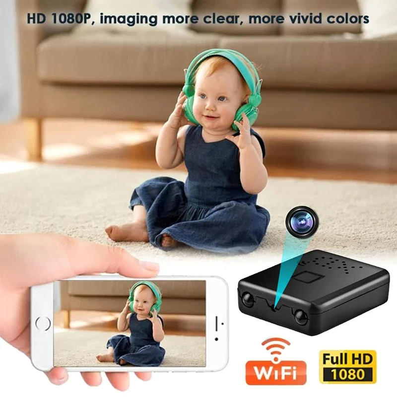 Mini câmera wi-fi xd pro full  - Home Security Camera Xiaomi avaliação e preço
