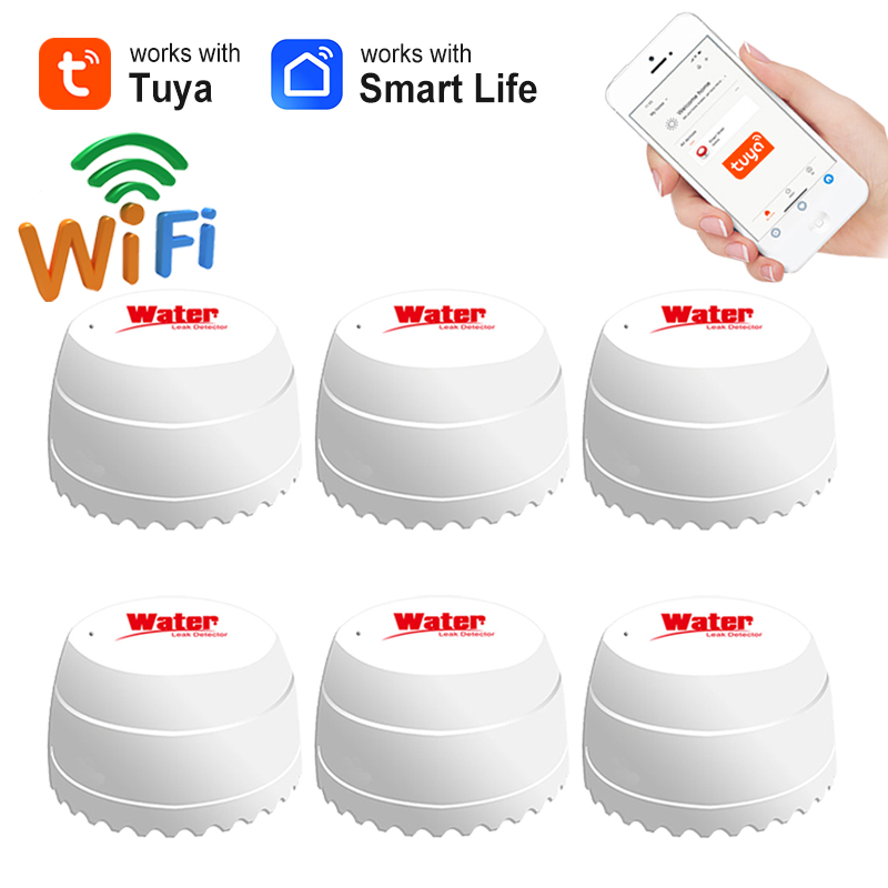 Tuya wi fi sensor de vazamento - Home Security Alarm System avaliação e preço