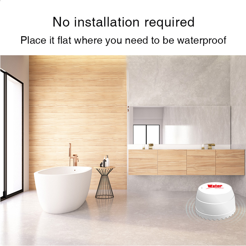 Tuya wi fi sensor de vazamento - Home Security Alarm System avaliação e preço