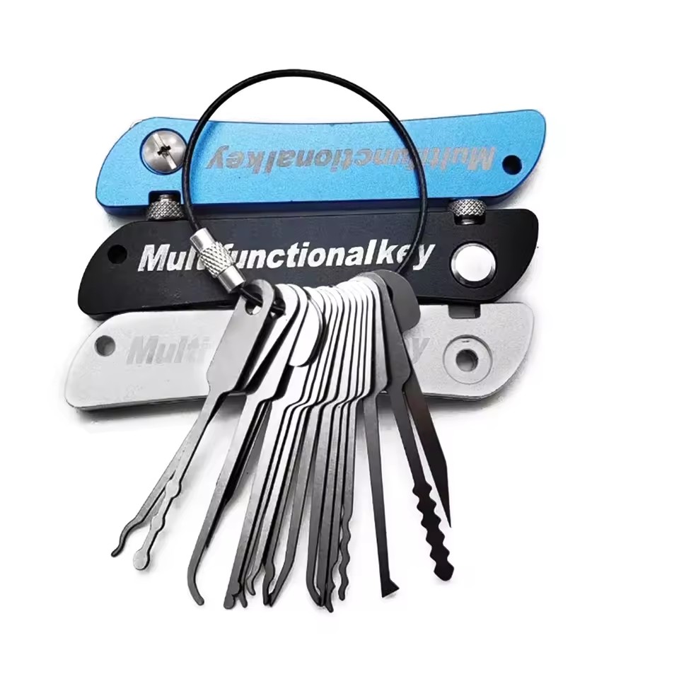 Conjunto de 21 ferramentas par - Lock Picking Set avaliação e preço