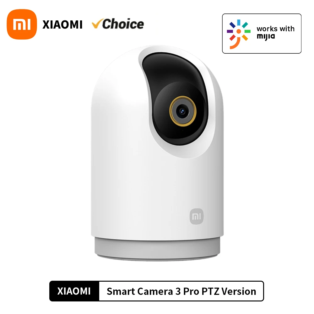 Xiaomi Smart Camera 3 Pro PTZ  - Home Security Camera Xiaomi avaliação e preço