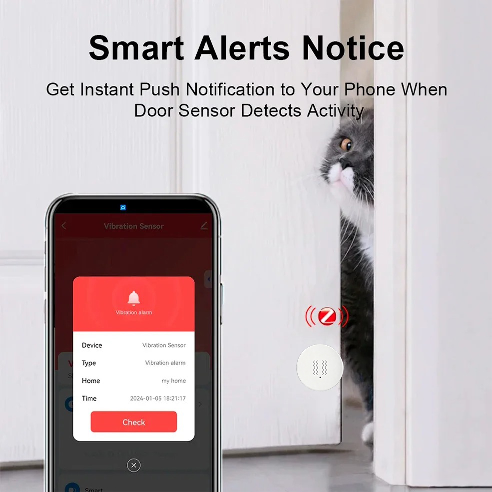 Sensor de Vibração e Inclinaçã - Home Security Alarm System avaliação e preço