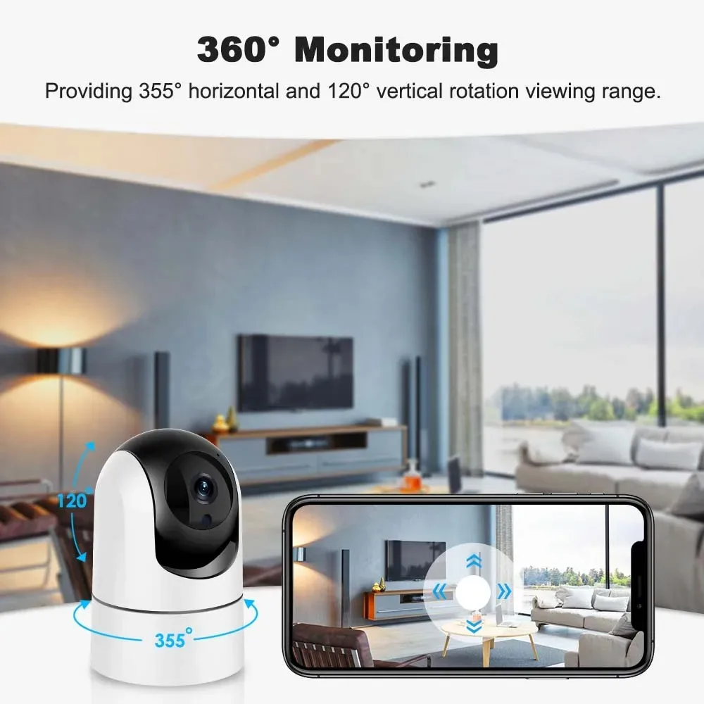 Tuya 5g wifi câmera ip interna - Home Security Camera Xiaomi avaliação e preço
