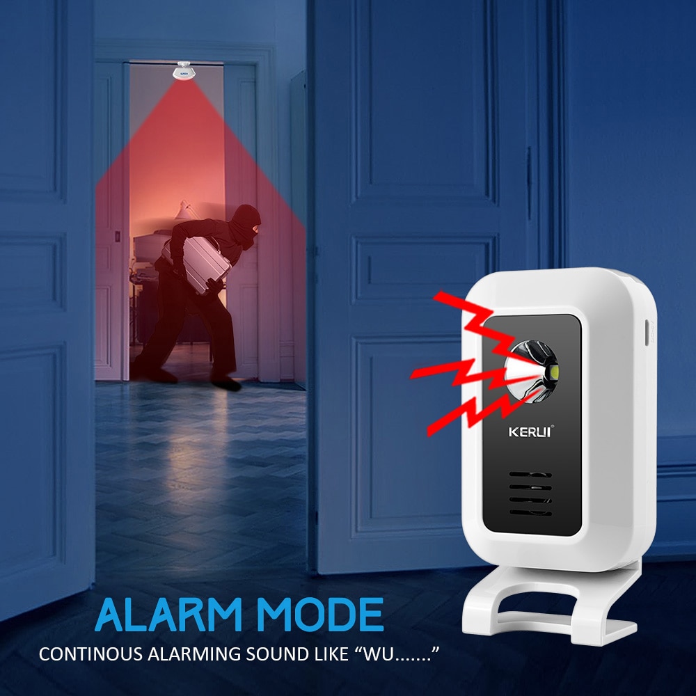 Kerui m7 bem vindo sensor de m - Home Security Door avaliação e preço