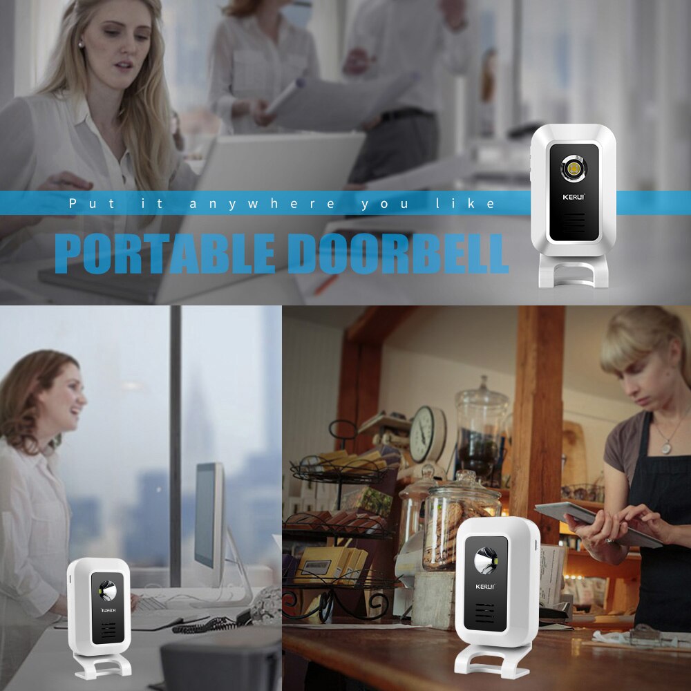 Kerui m7 bem vindo sensor de m - Home Security Door avaliação e preço