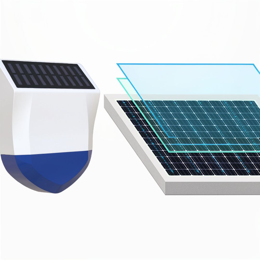 Sirene de Alarme Solar para Se - Home Security Lights Outdoors avaliação e preço