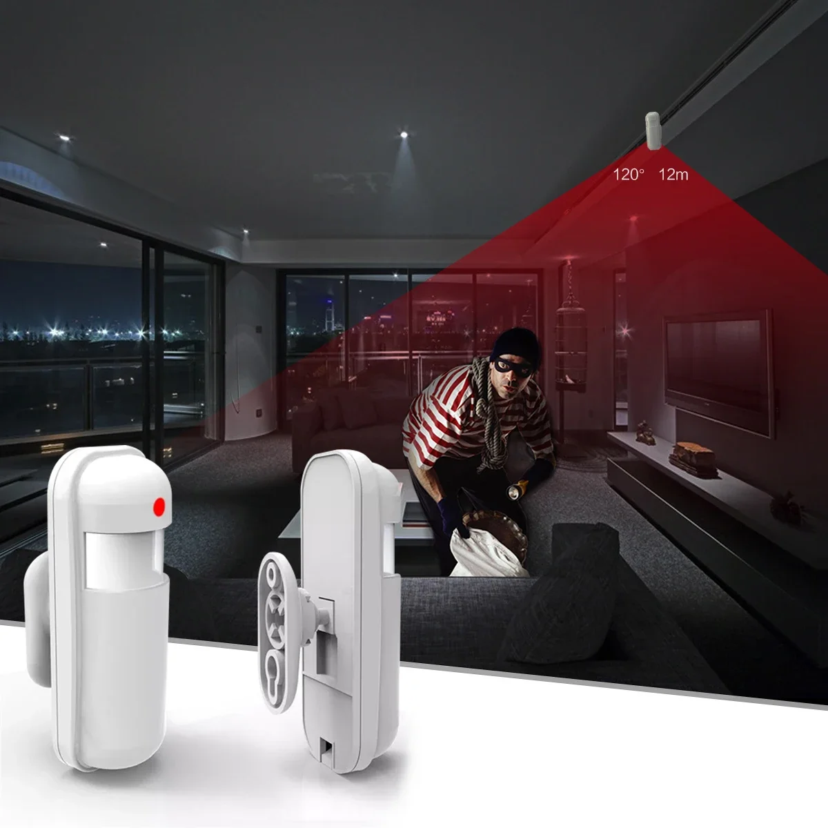 Mini detector infravermelho pi - Home Security Group avaliação e preço