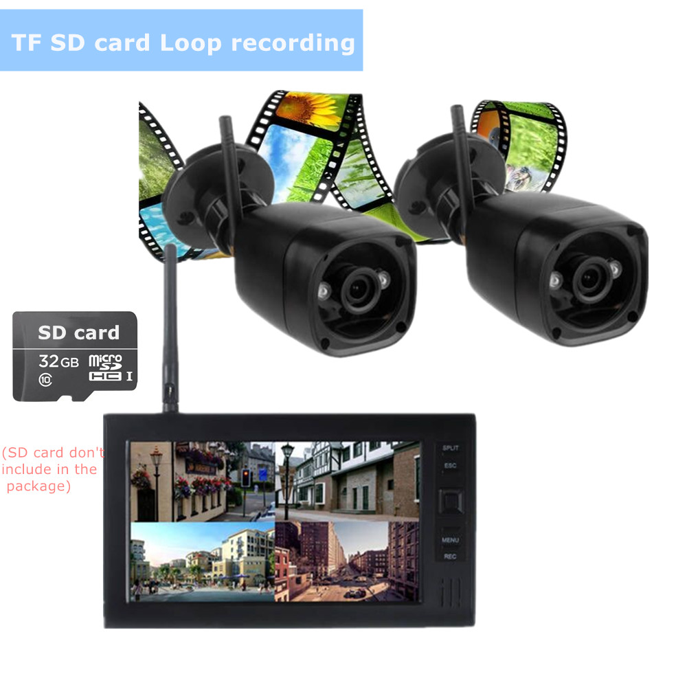 Sistema de segurança CCTV sem  - Home Security Video Cameras avaliação e preço