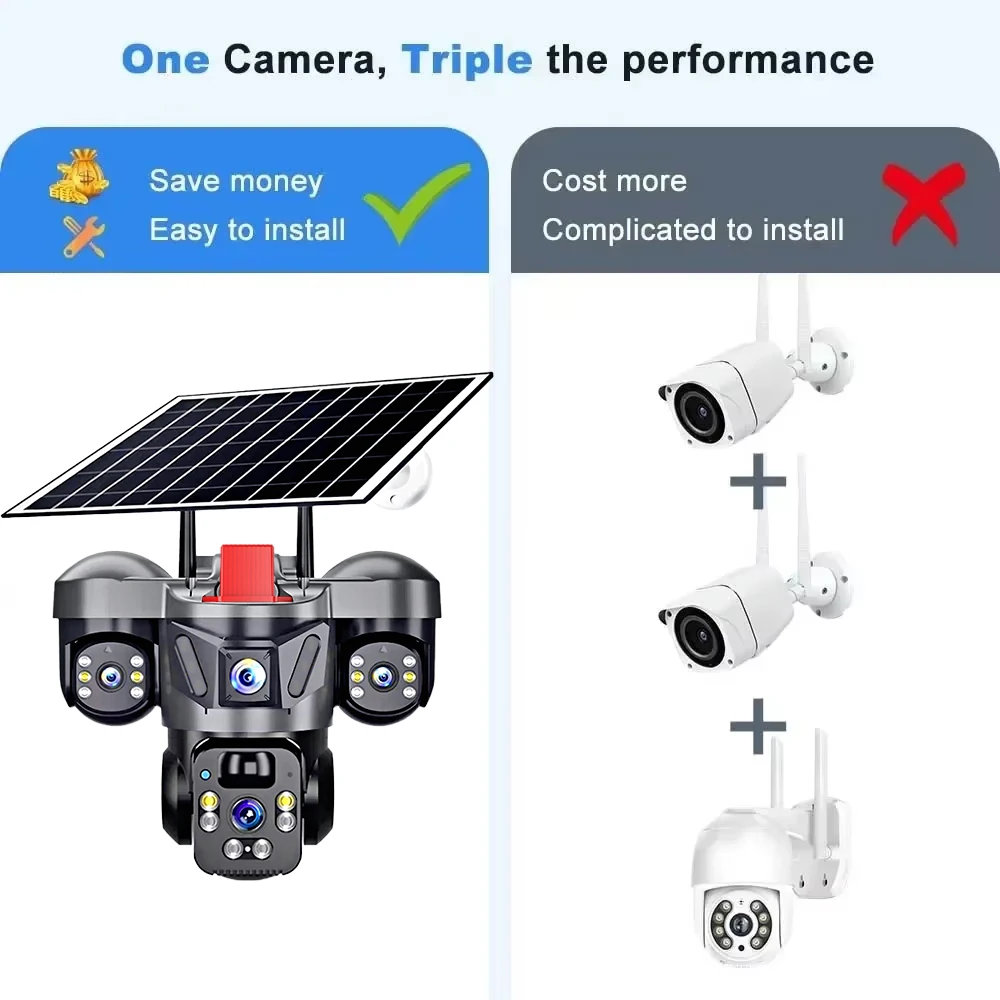 Kerui v380 pro ao ar livre ptz - Home Security Alarm System avaliação e preço