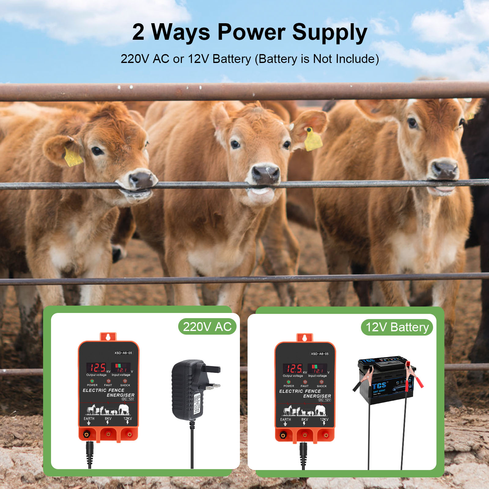 Eletrificador Inteligente para - Home Security Electric Fence avaliação e preço