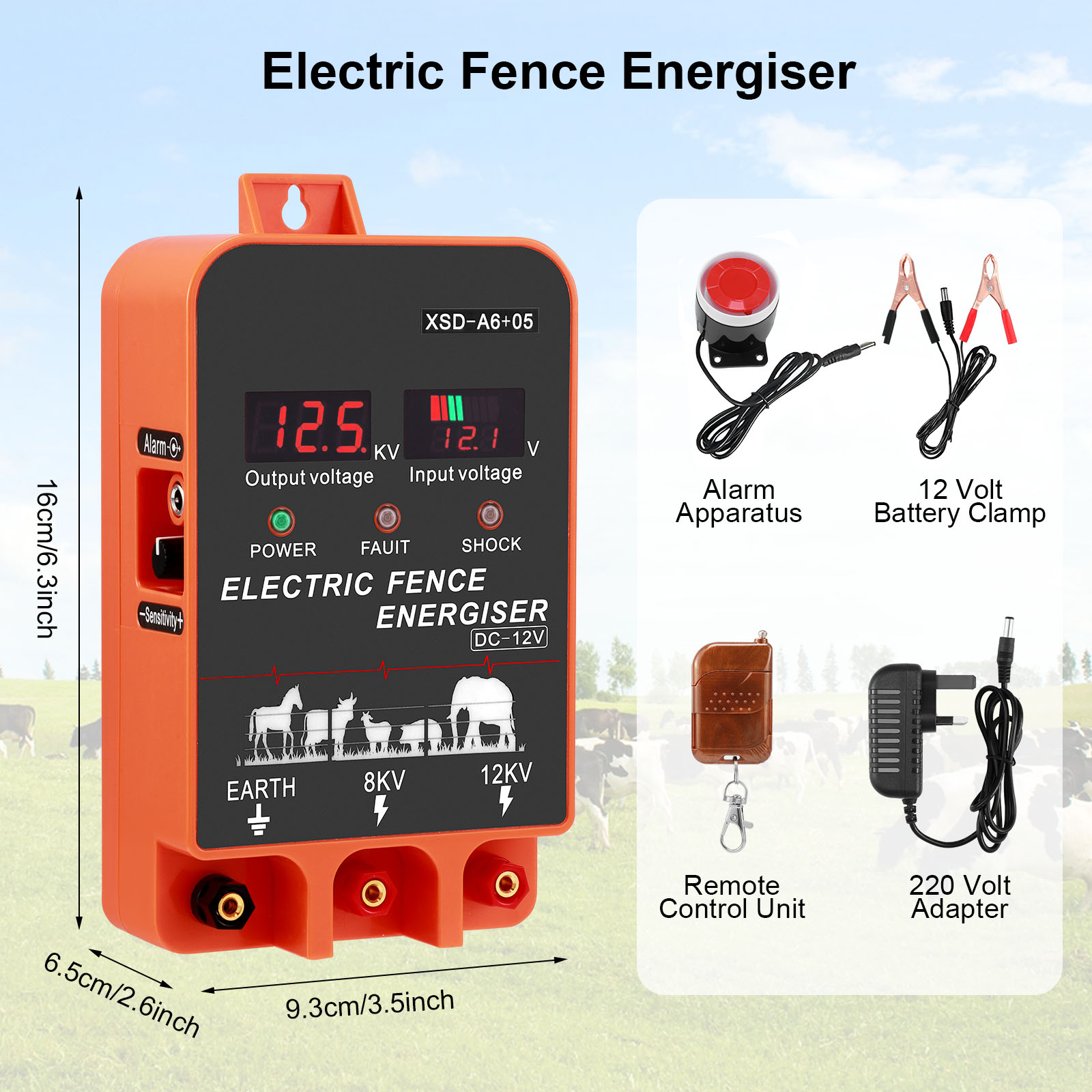 Eletrificador Inteligente para - Home Security Electric Fence avaliação e preço