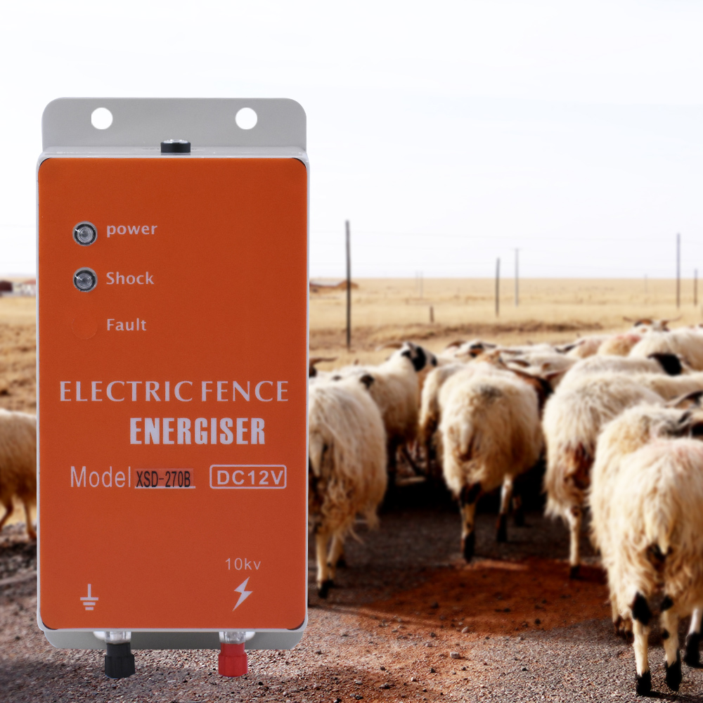 10km solar cerca elétrica alar - Home Security Electric Fence avaliação e preço