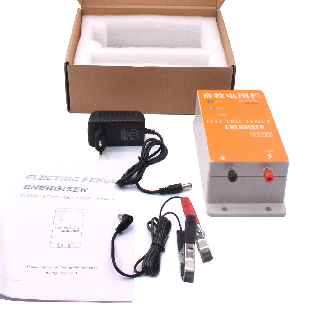 10km solar cerca elétrica alar - Home Security Electric Fence avaliação e preço
