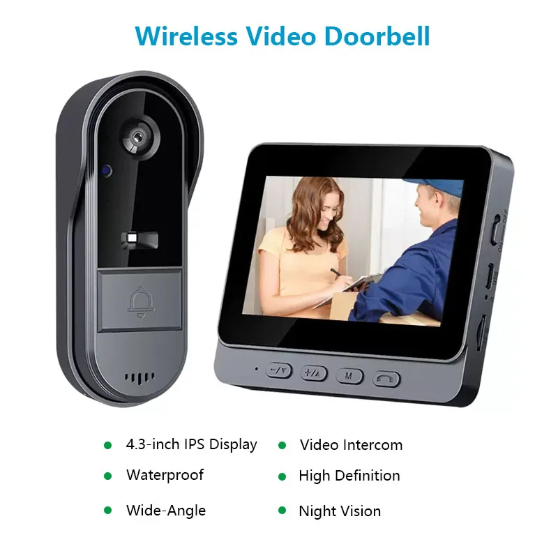 Intercomunicador Sem Fio para  - Home Security Lights Outdoors avaliação e preço