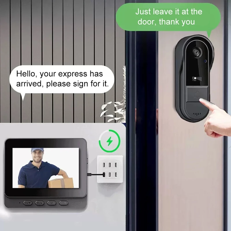 Intercomunicador Sem Fio para  - Home Security Lights Outdoors avaliação e preço