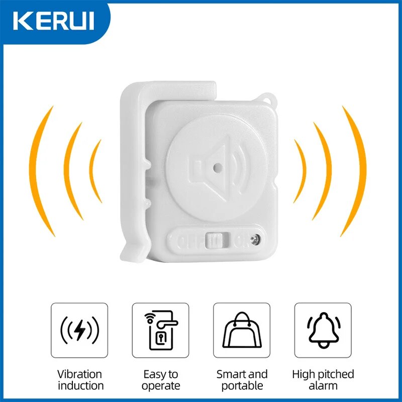 Sensores de Alarme de Vibração - Home Security Door avaliação e preço