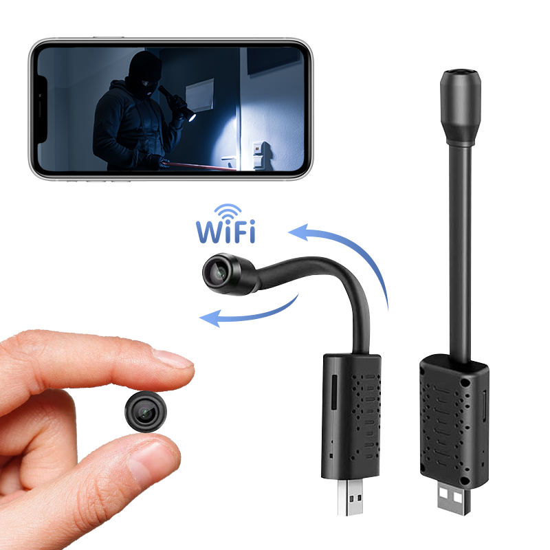 Câmera Wifi Mini V380 HD com D - Home Security Video Cameras avaliação e preço