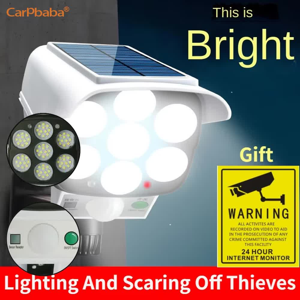 Luz solar ao ar livre sensor d - Home Security Lights Outdoors avaliação e preço